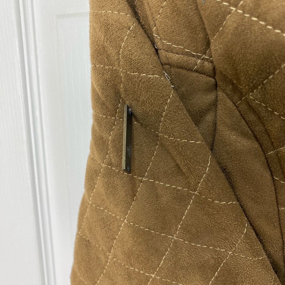 Equine Couture Women's Brown Quilted Riding Jacket size medium - Picture 8 of 15